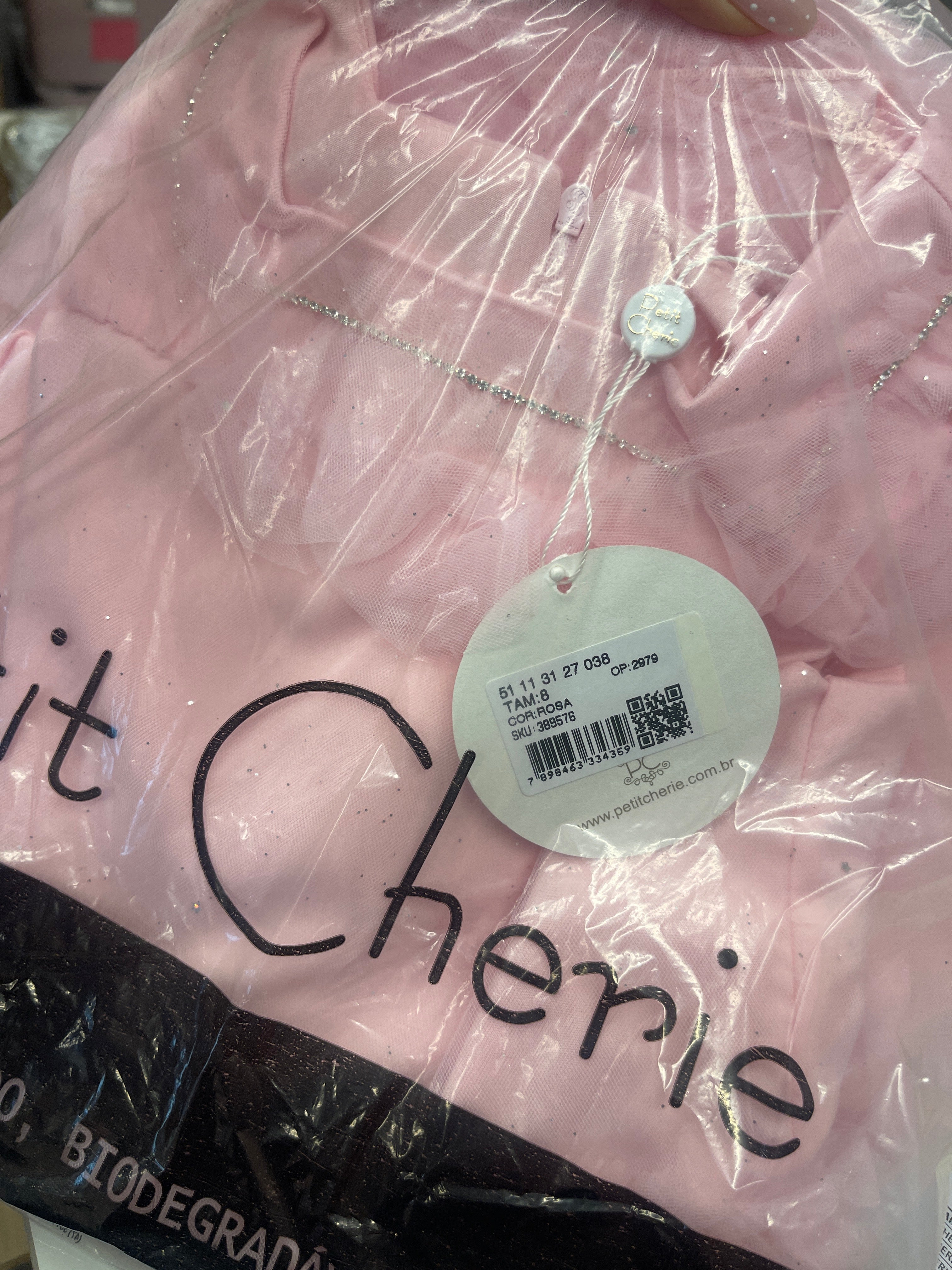 51 11 31 27 038 $52.50 Pink Tulle Dress