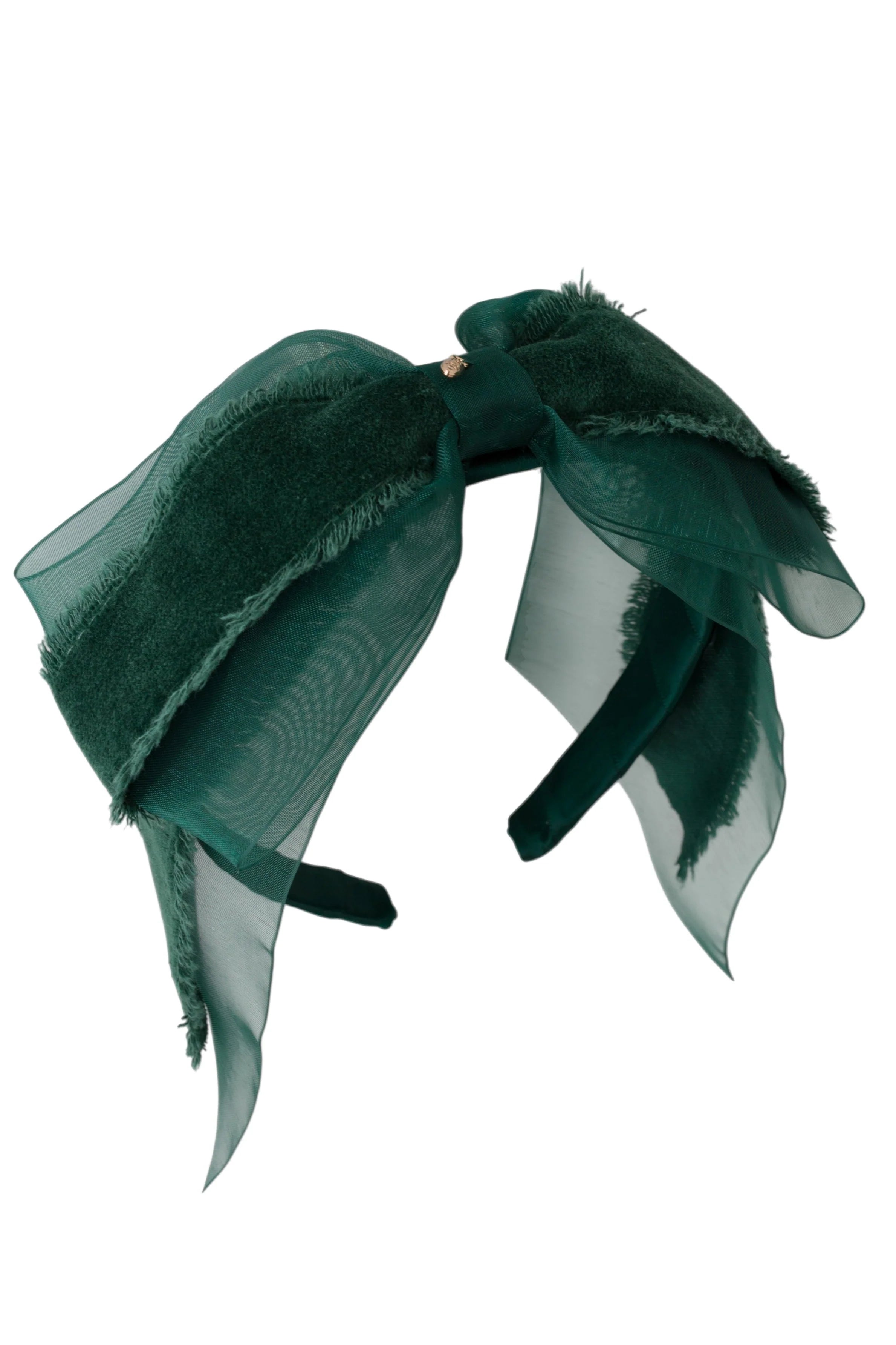 Primrose Bow Headband - Green