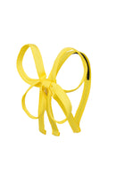 Orchid Butterfly Bow - Yellow