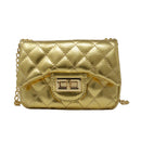 Classic Metallic Mini Bag - Gold