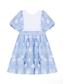 Blue Porcelain Dress