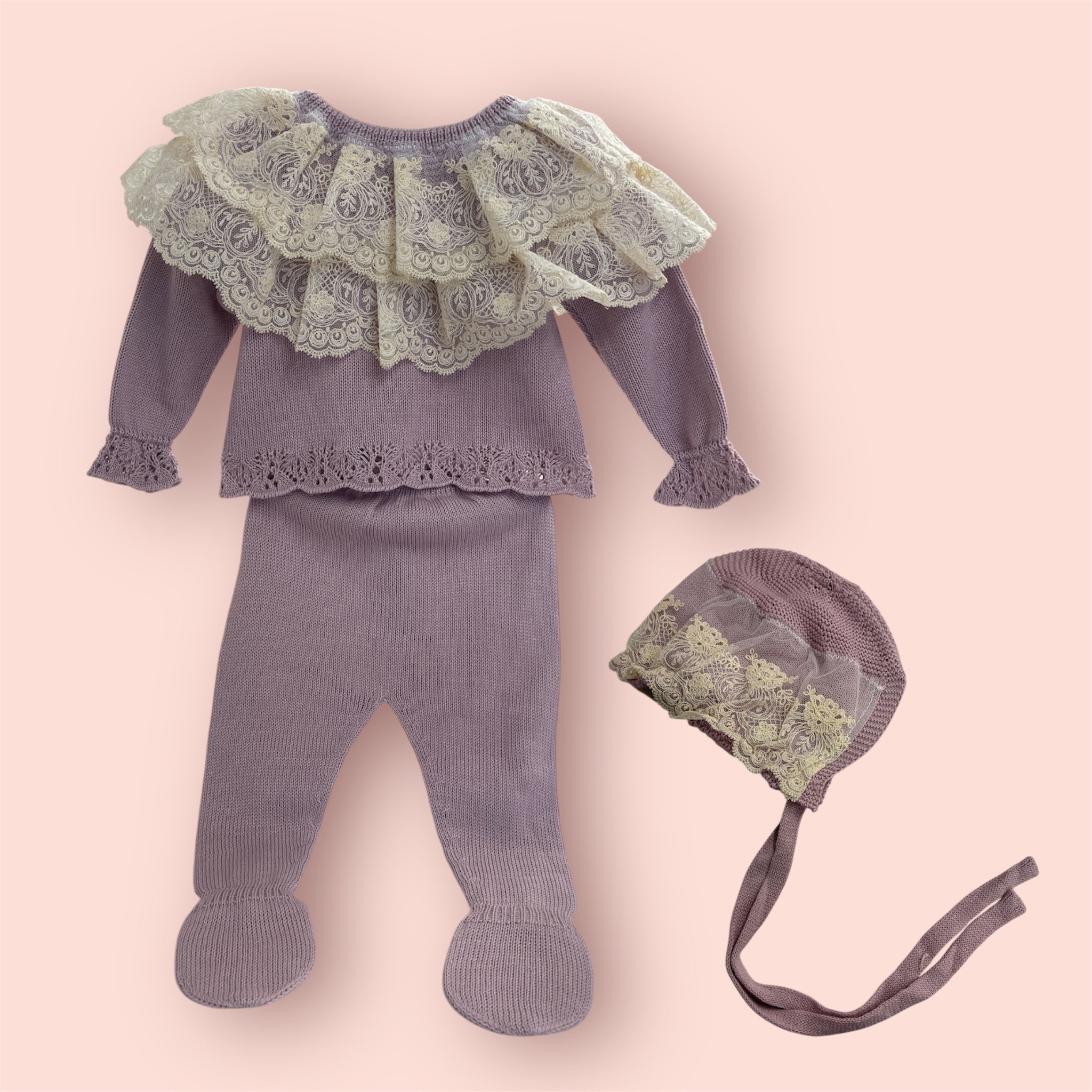 Purple Newborn Set