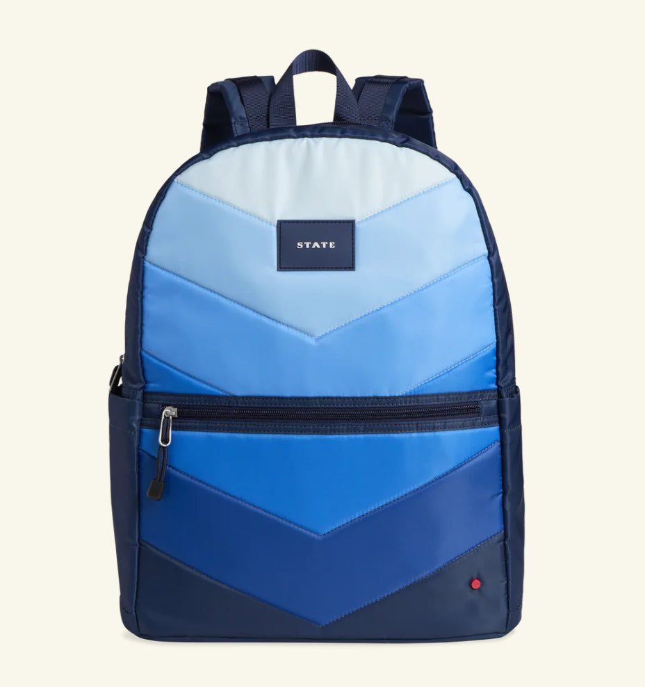 Kane Kids Large Blue Chevron Puffer