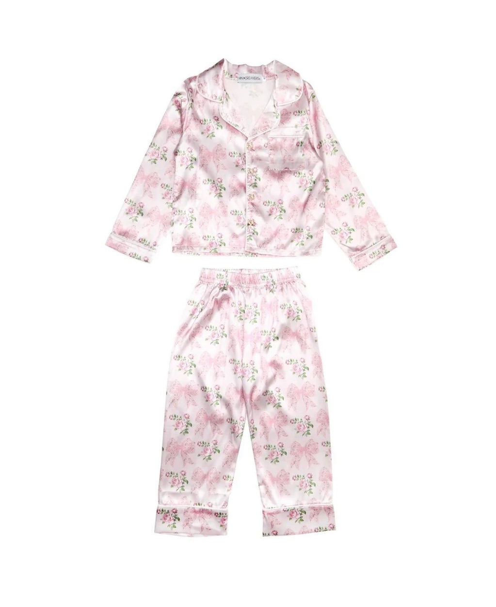 Vintage Bow Silky Set