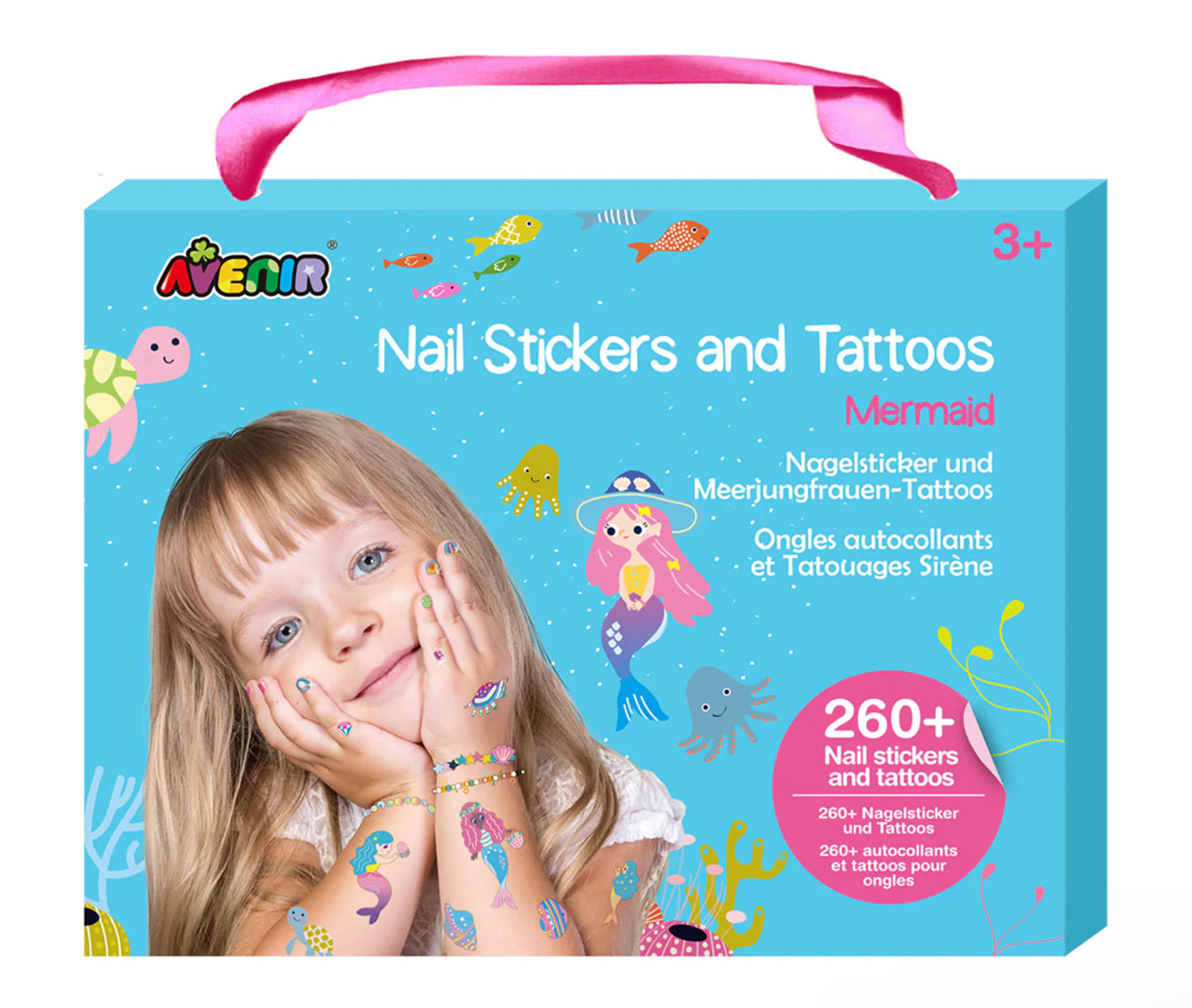 Nail Stickers & Tattoos Mermaid