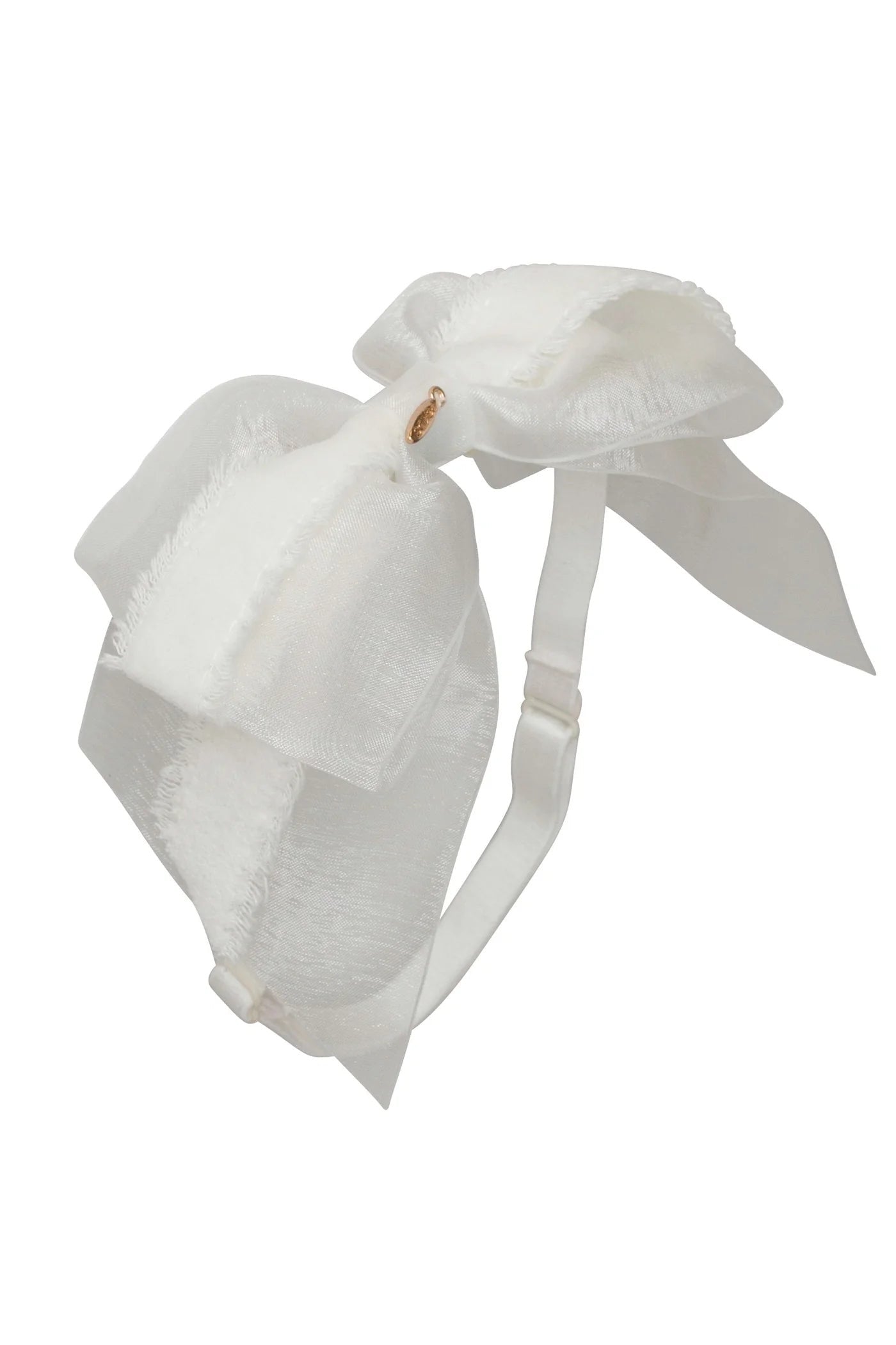 Primrose Bow Wrap - White