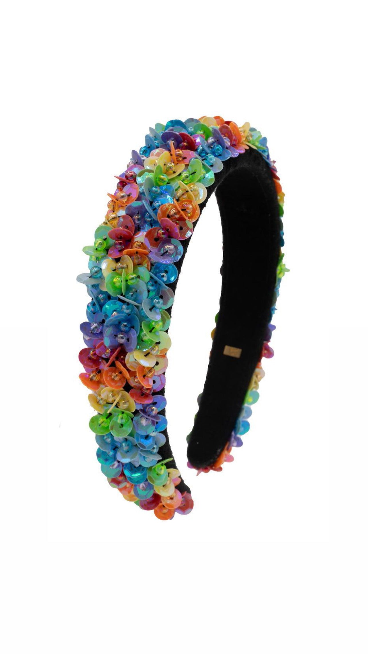 Full 3D Sequin Headband - Multicolor