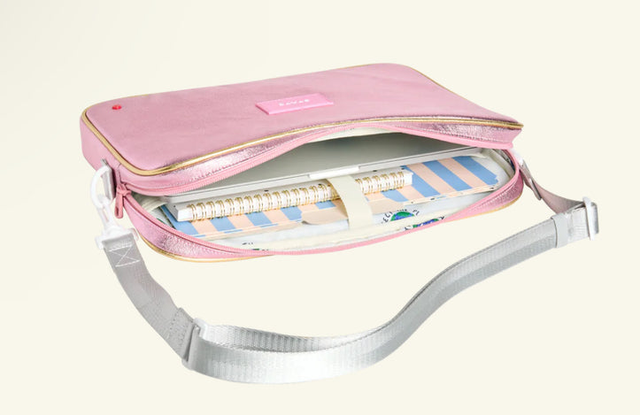 Pink Silver - Laptop Case