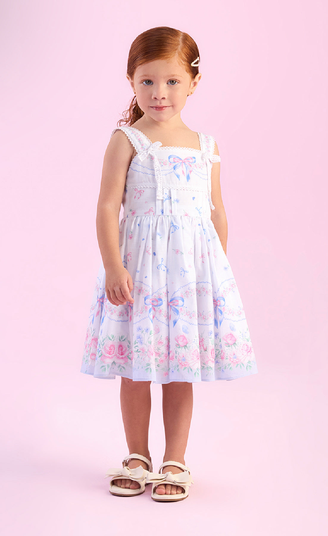 Mini Bows & Flowers Dress