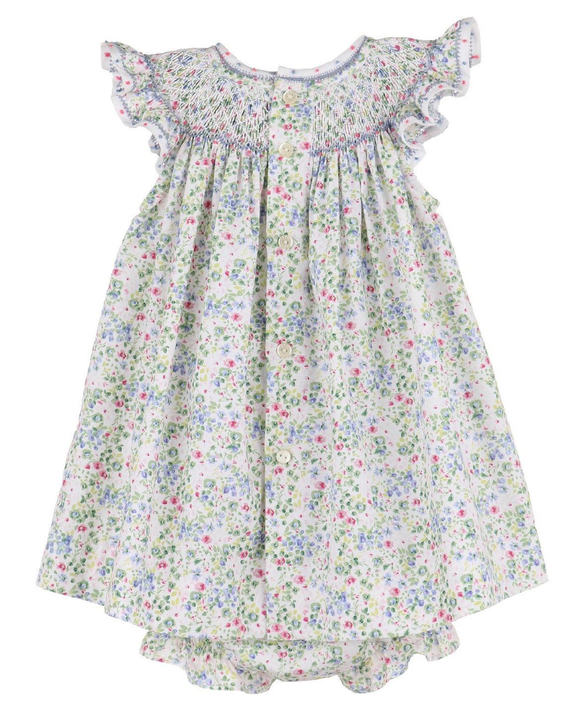 Berry Bouquet Smock Bishop Lilac