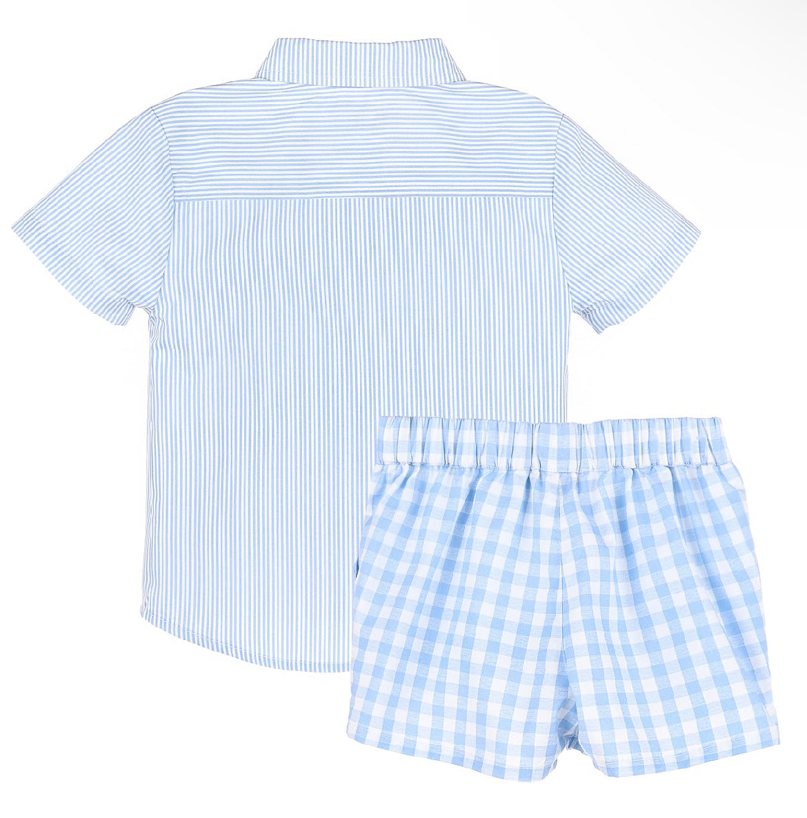Blue Lines Baby Set