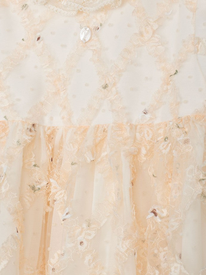 Tulle Beige Dress