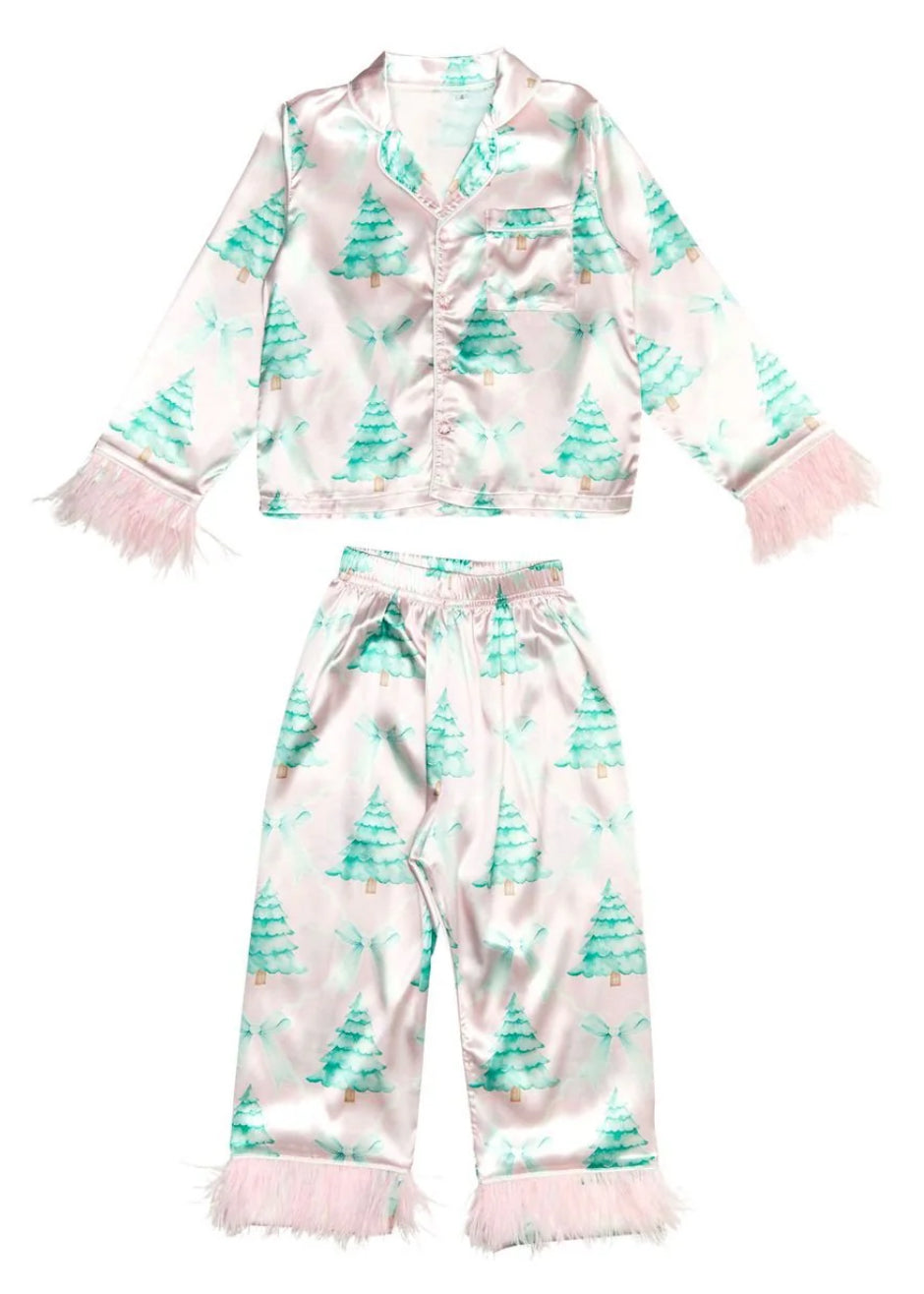 Christmas Tree Silky Set