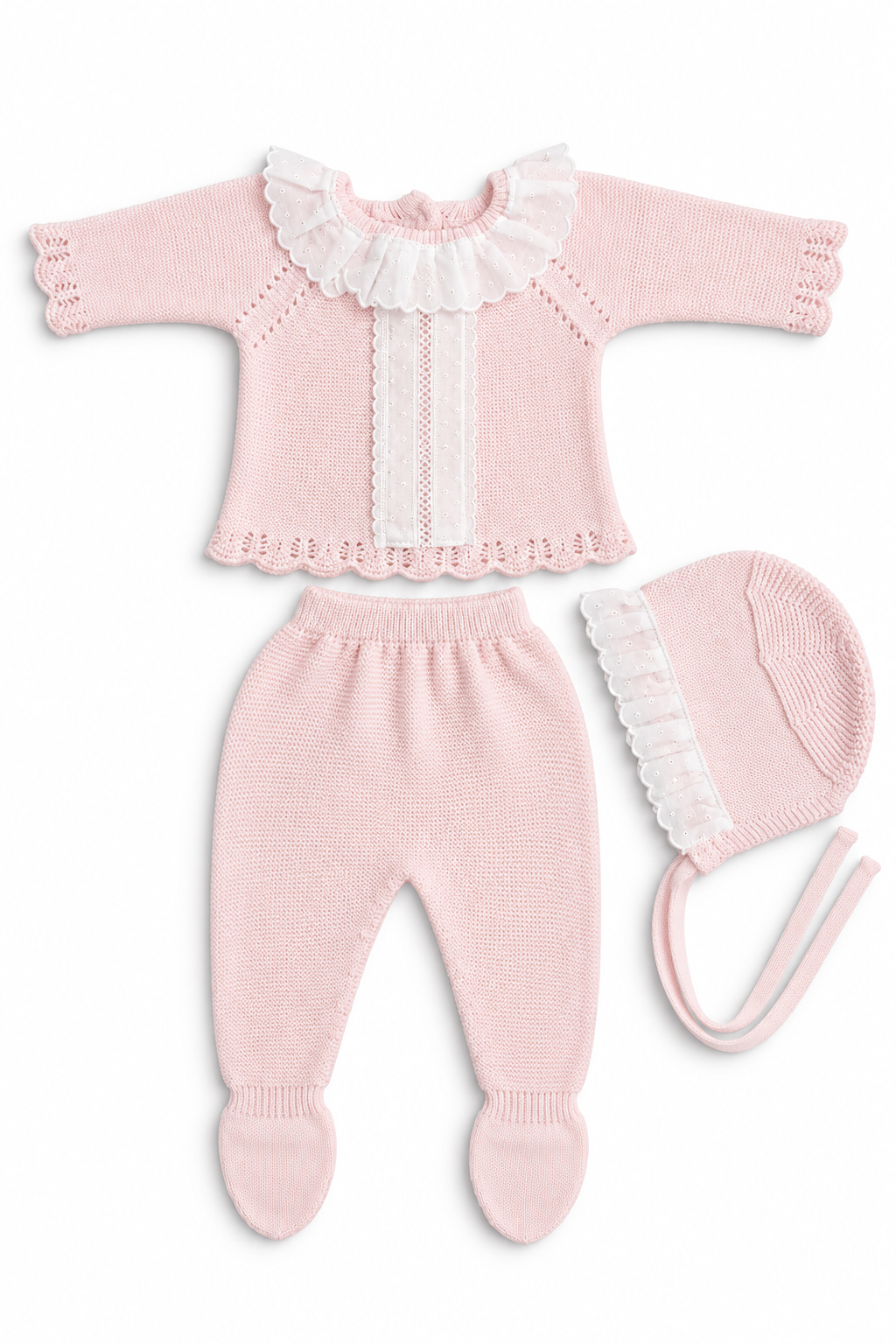Vintage Pink Baby Set
