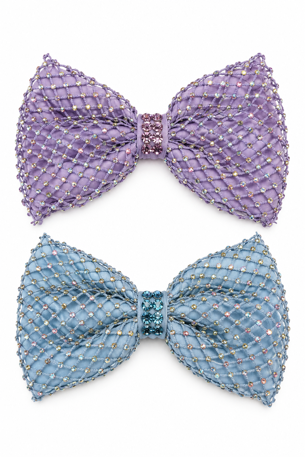 Rainbow Crystal Bow 1pc