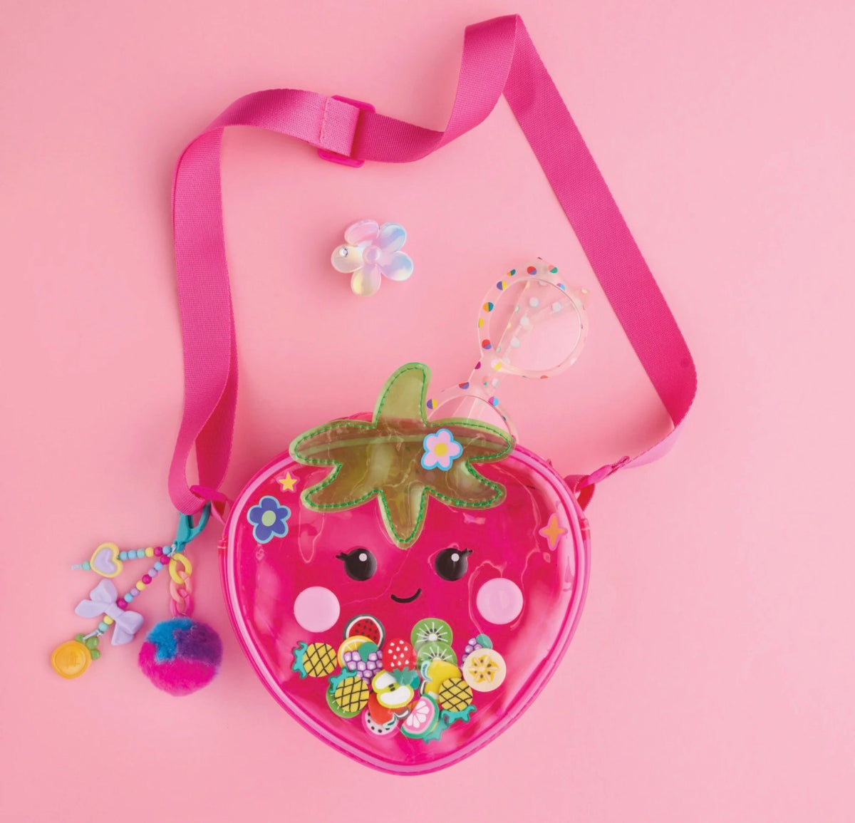DIY Accesories Purse Pals Strawberry