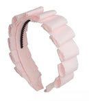 Layered Moonstitch Headband - Powder Pink