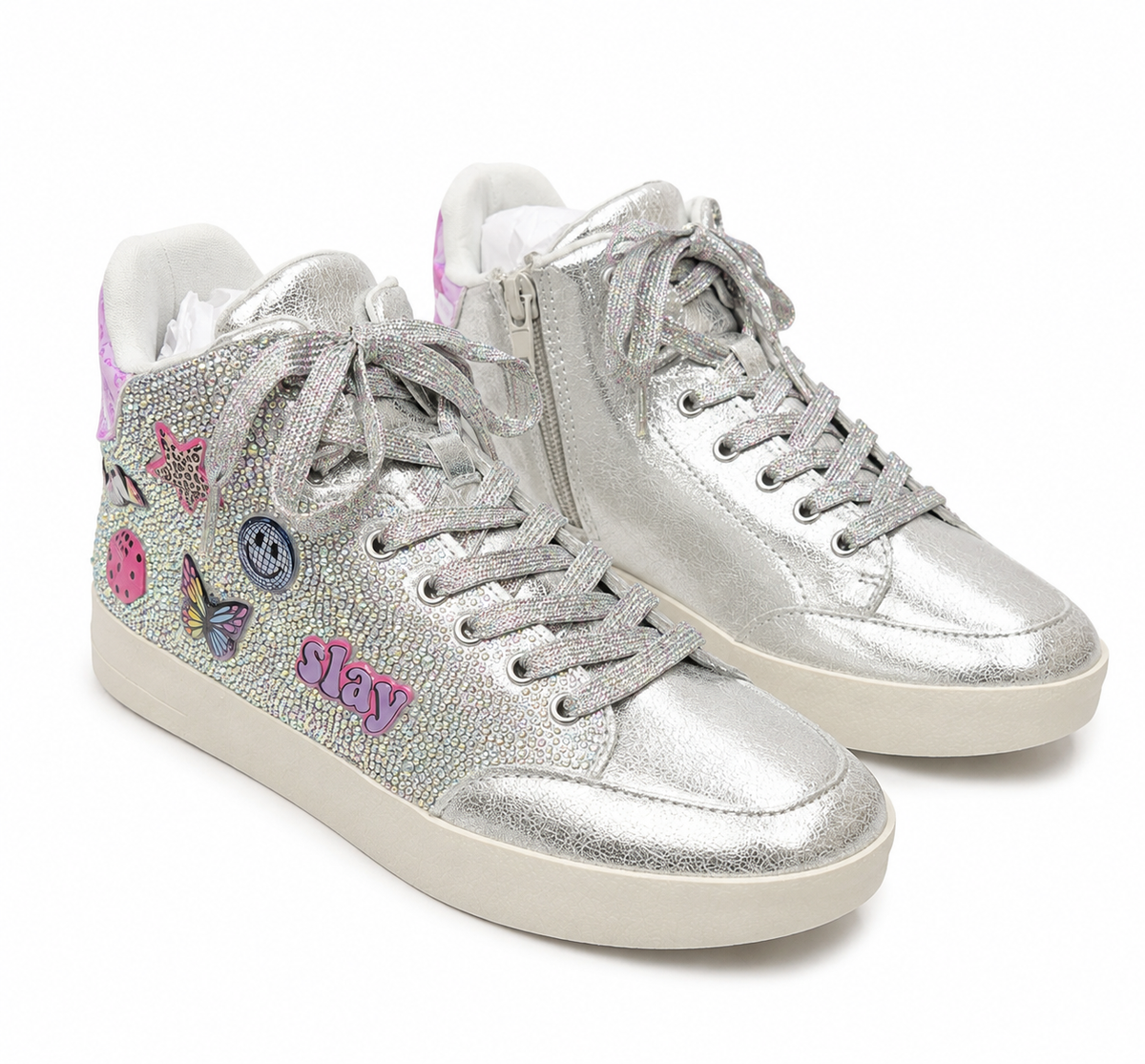 Jdelight Silver Sneakers
