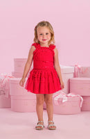 Red Mini Bow Set