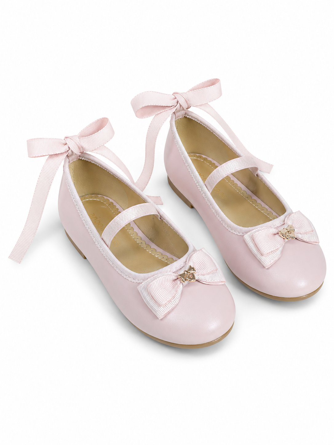 Sylvie Pink Baby Ballerinas