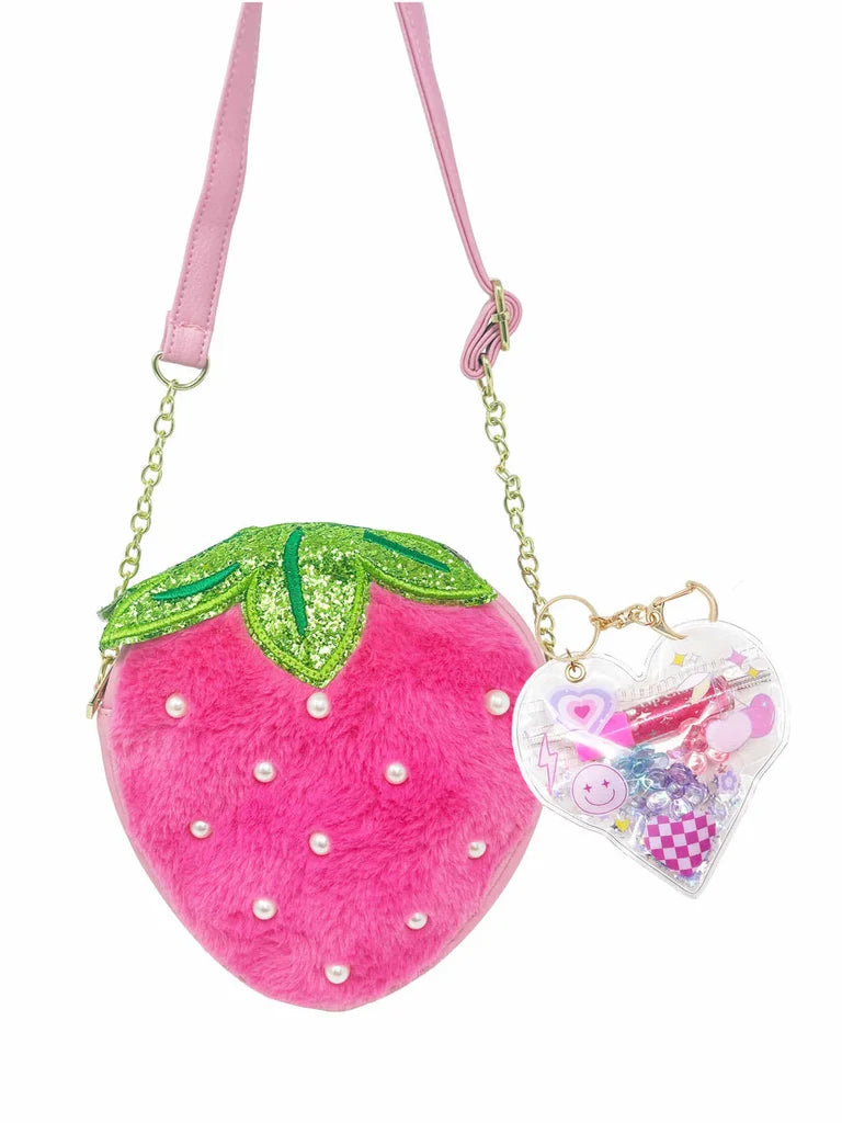 Sweet Heart Crossbody, Strawberry