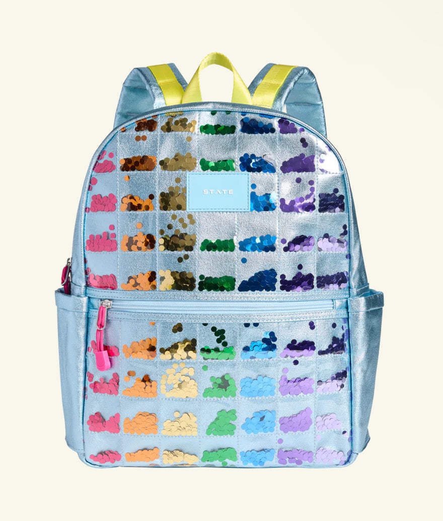 Quilted Sequin Backpack