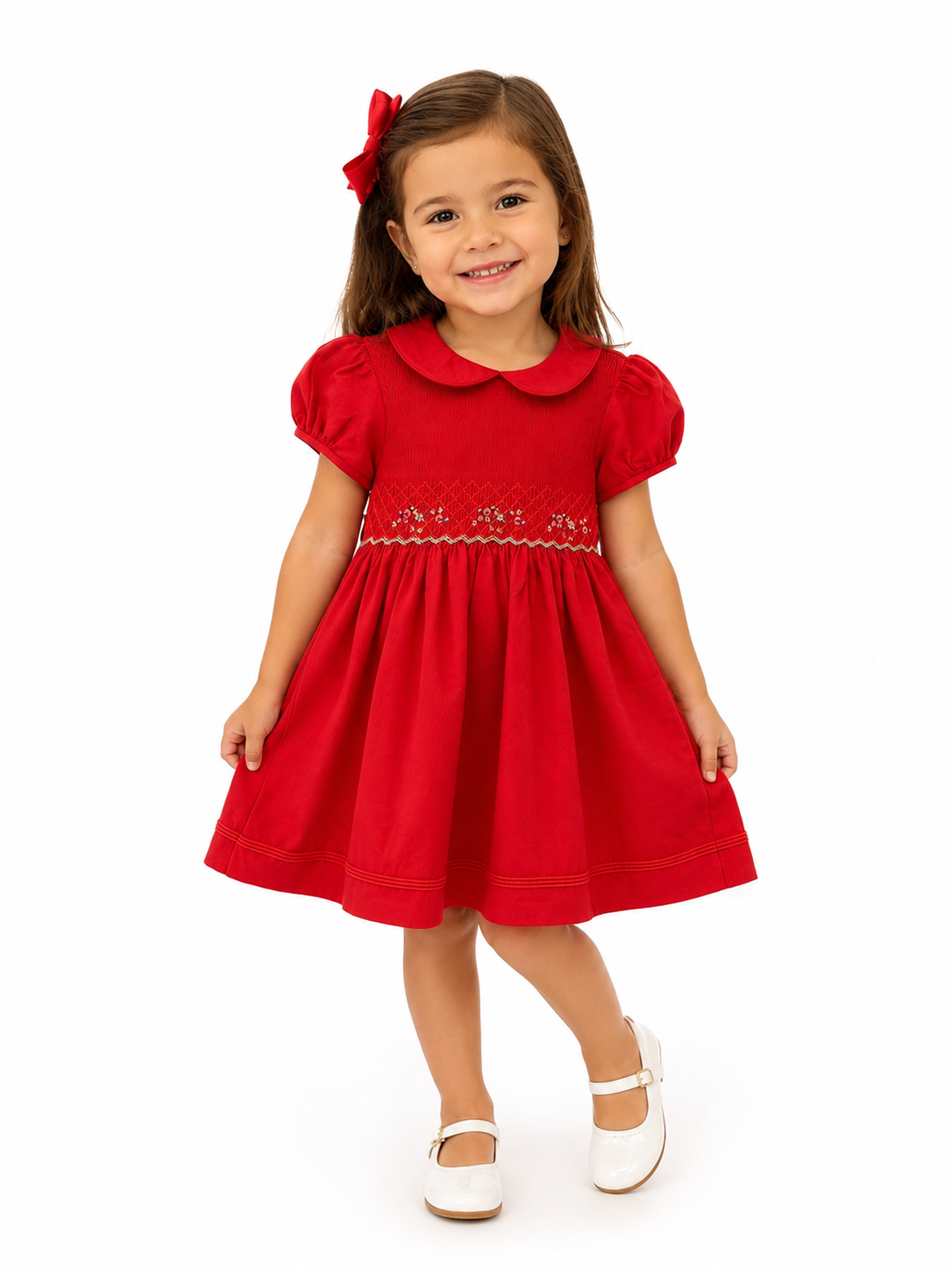 Red Beauty Merry Christmas Dress