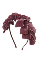 Pleated Ribbon - Red Wine