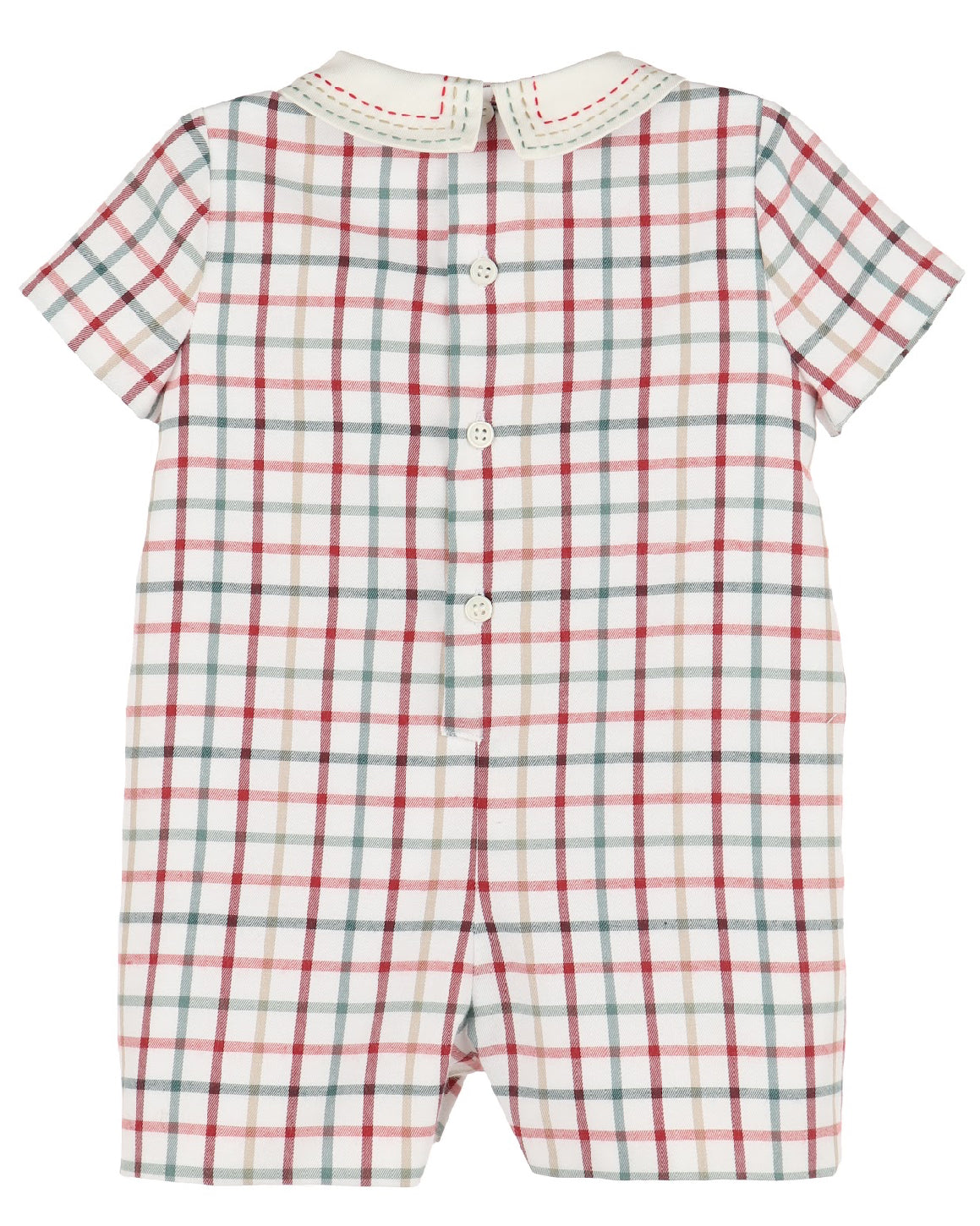Tattersall Boy Romper