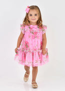 Rosebud Begonia Baby Dress