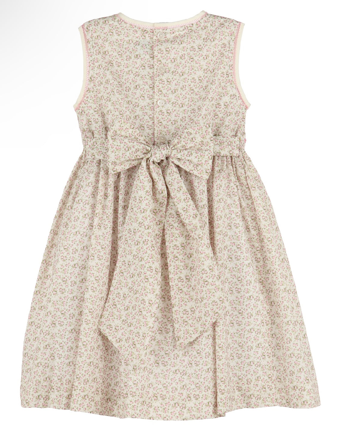 Tea Roses Smock Dress