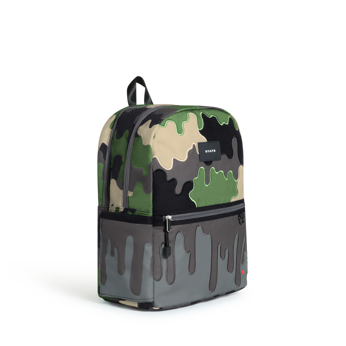 Kane Double Pocket Backpack Camo Drip