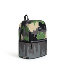 Kane Double Pocket Backpack Camo Drip