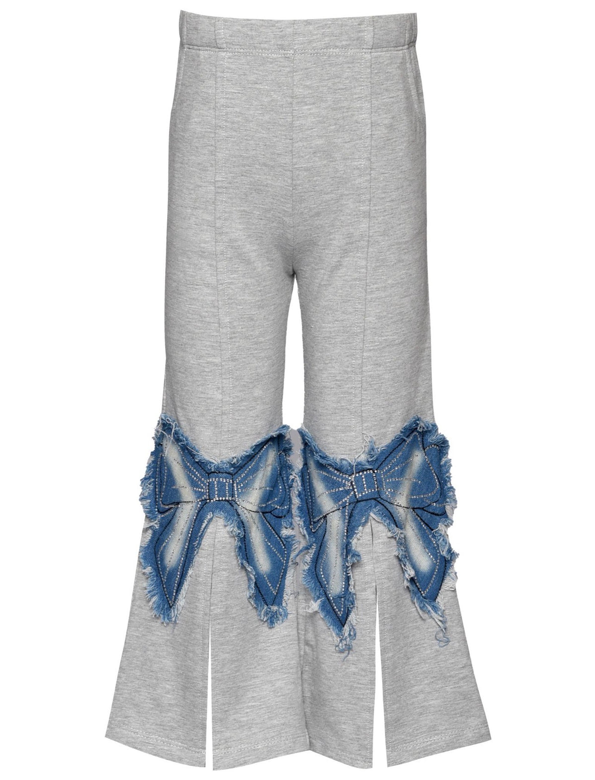 Denim Bow Patch Set