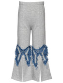 Denim Bow Patch Set