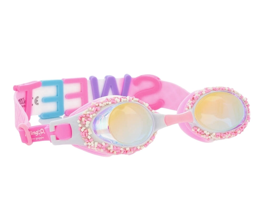 Swim Goggles - Pink Funfetti