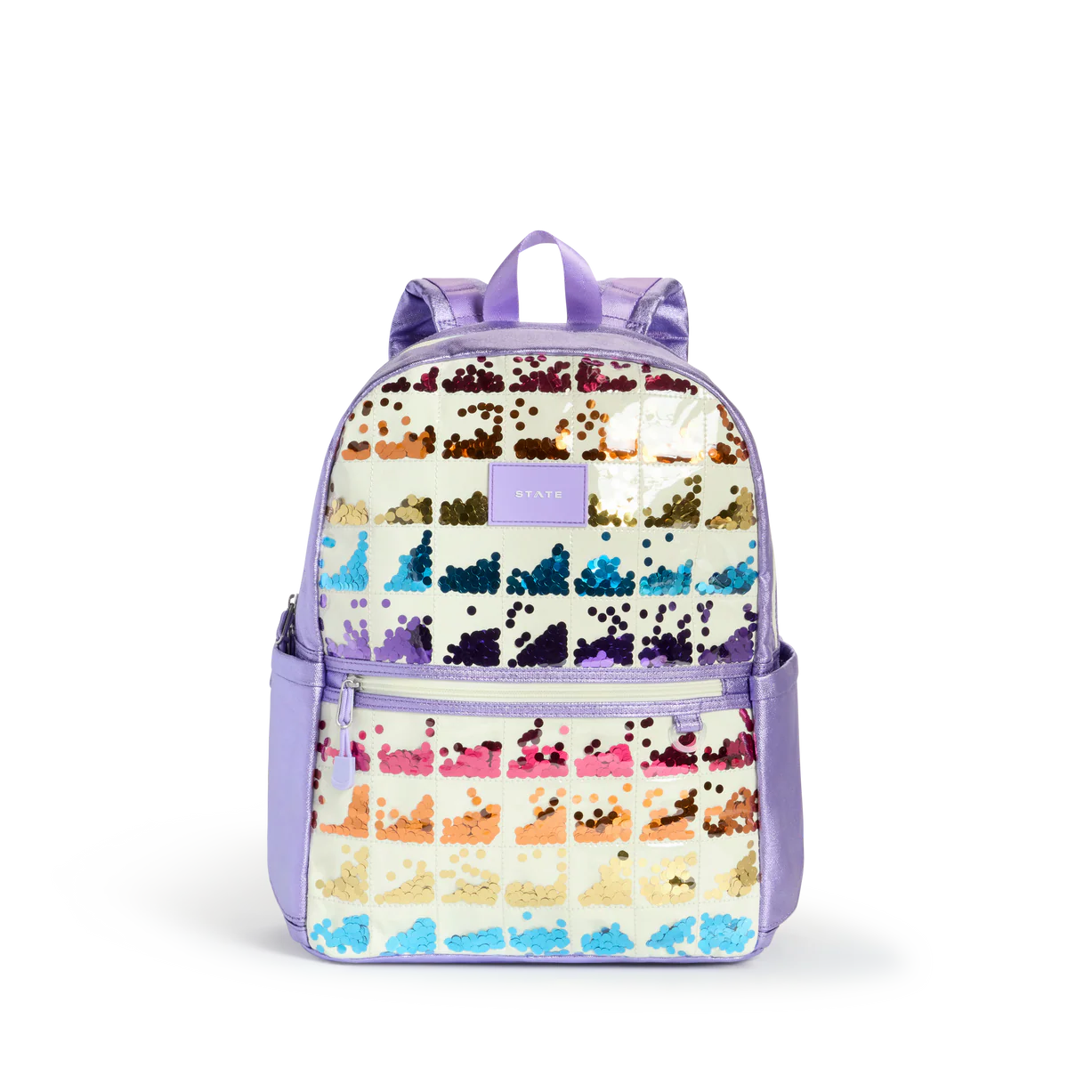 Kane Double Pocket Lilac Quilted Sequins