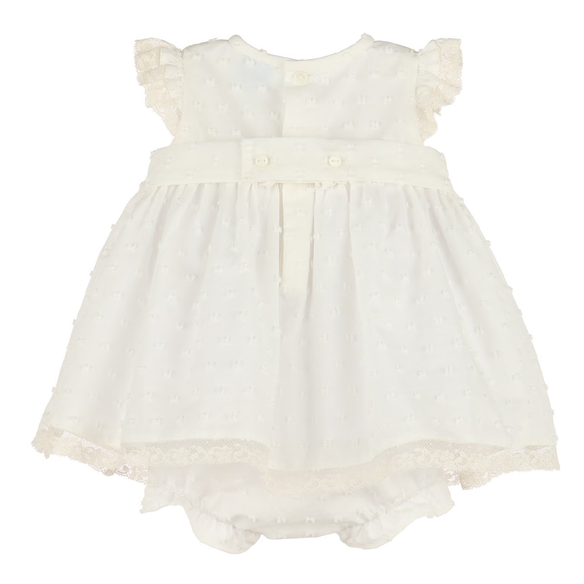 Swiss Floral Lace Dress
