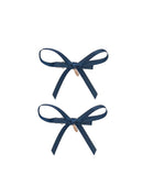 Gerber Clip Set Of 2- Navy Glitter