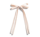 Hopscotch Twill Long Tail Clip - Pale Pink