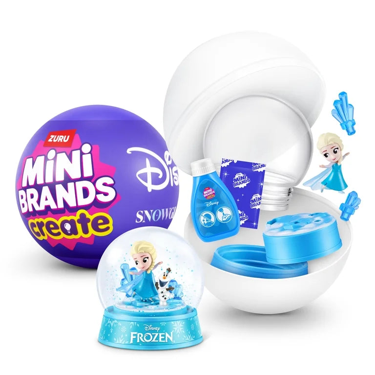 Mini Brands Create Disney Snowglobes