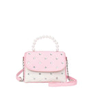 Rhinestone Flap Front Crossbody Bag