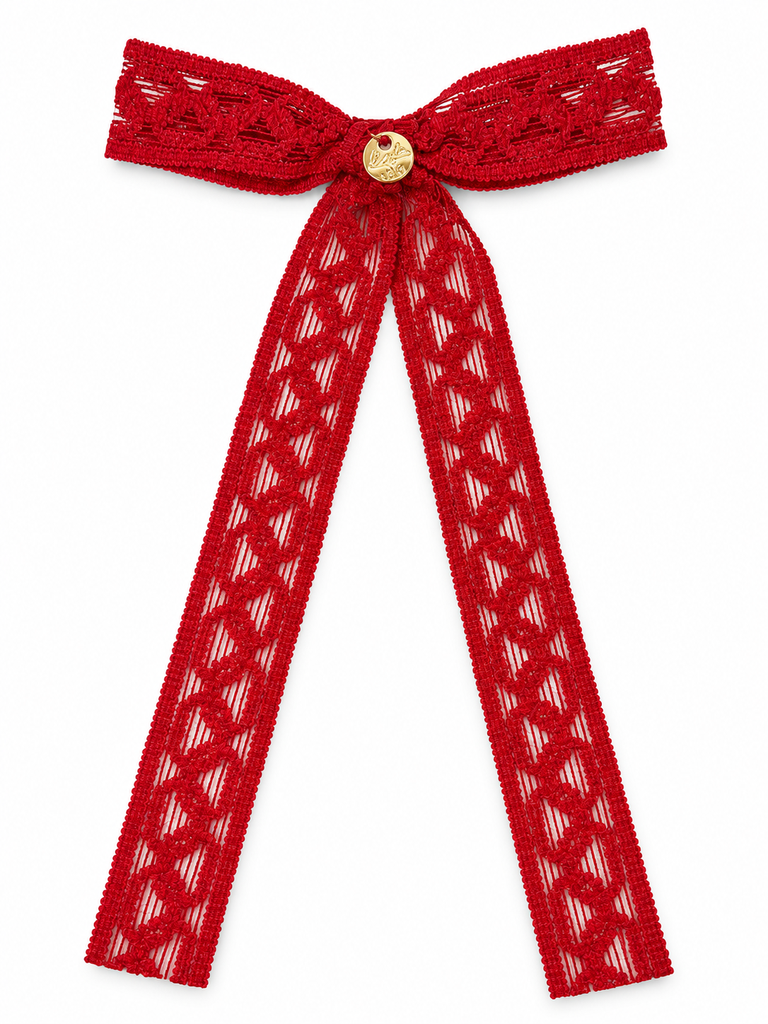 Ruby Lace Long-Tail Bow