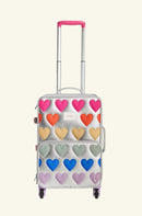 Logan Carry-On Suitcase Hearts