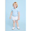 Light blue baby boy set