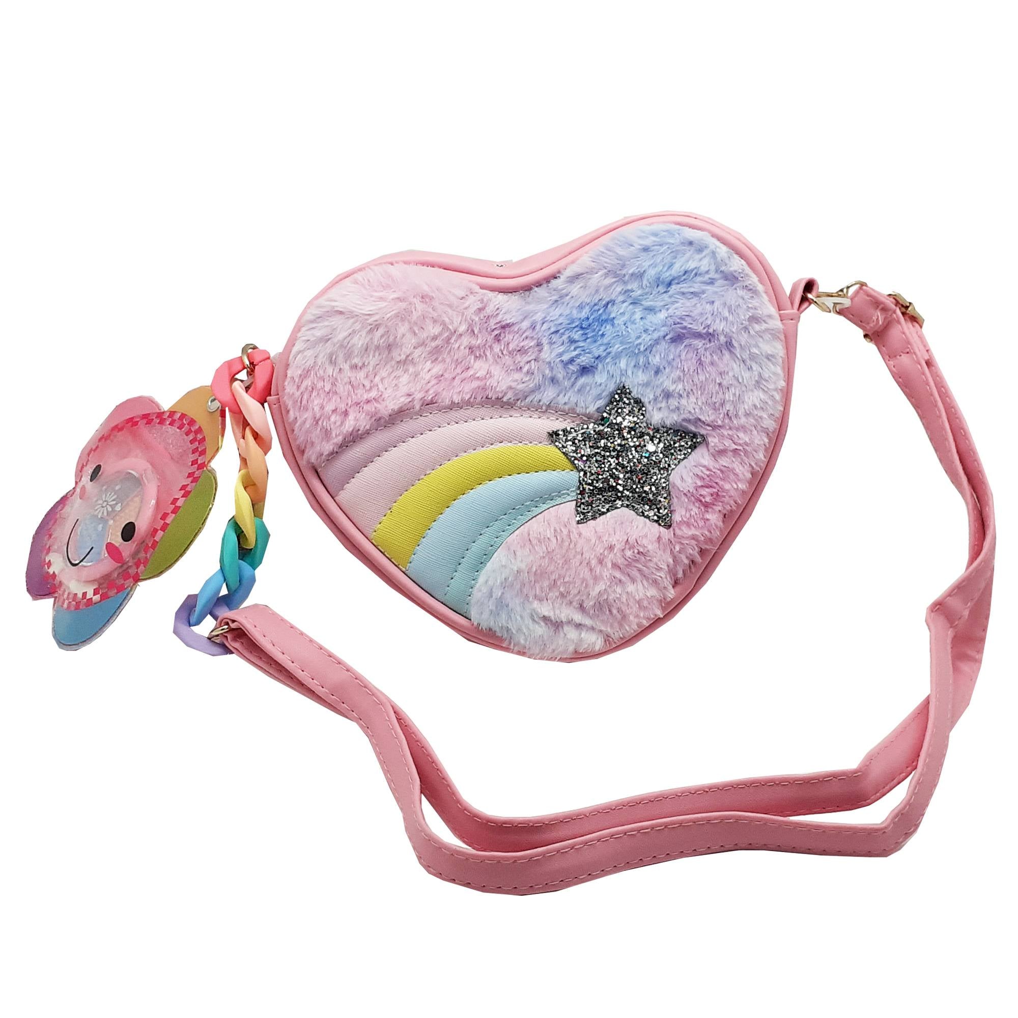 Sweet Heart Crossbody Rainbow