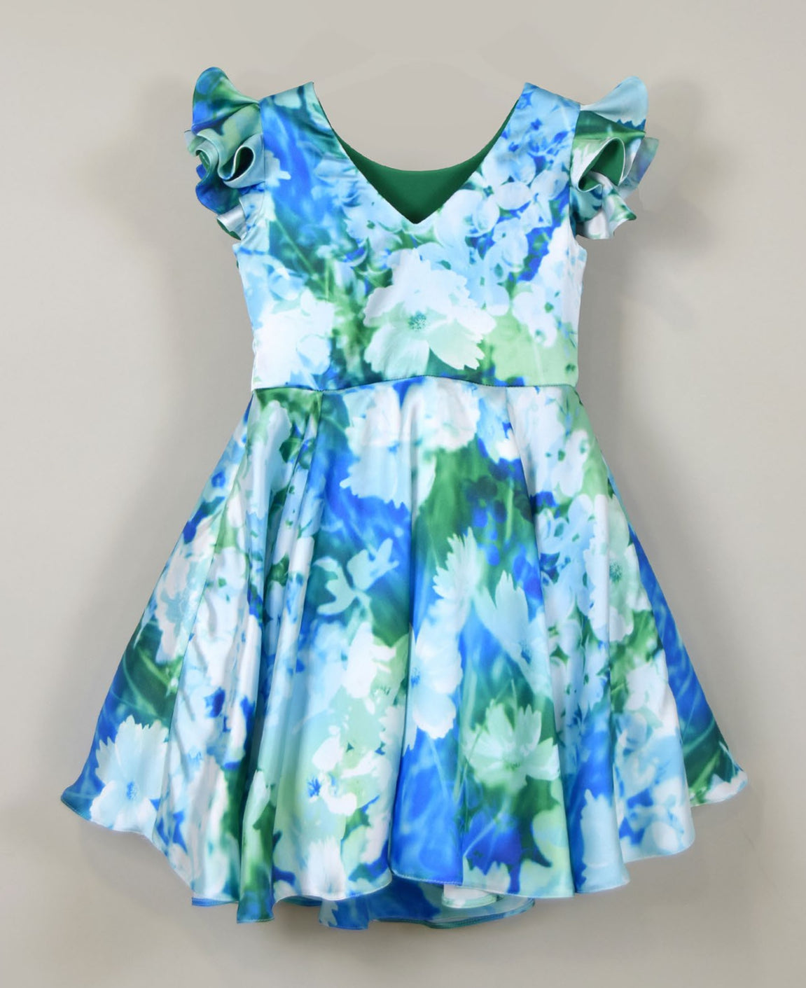Elegant Multicolor Dress (Con mangas)