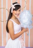 Side Bow Headband - White