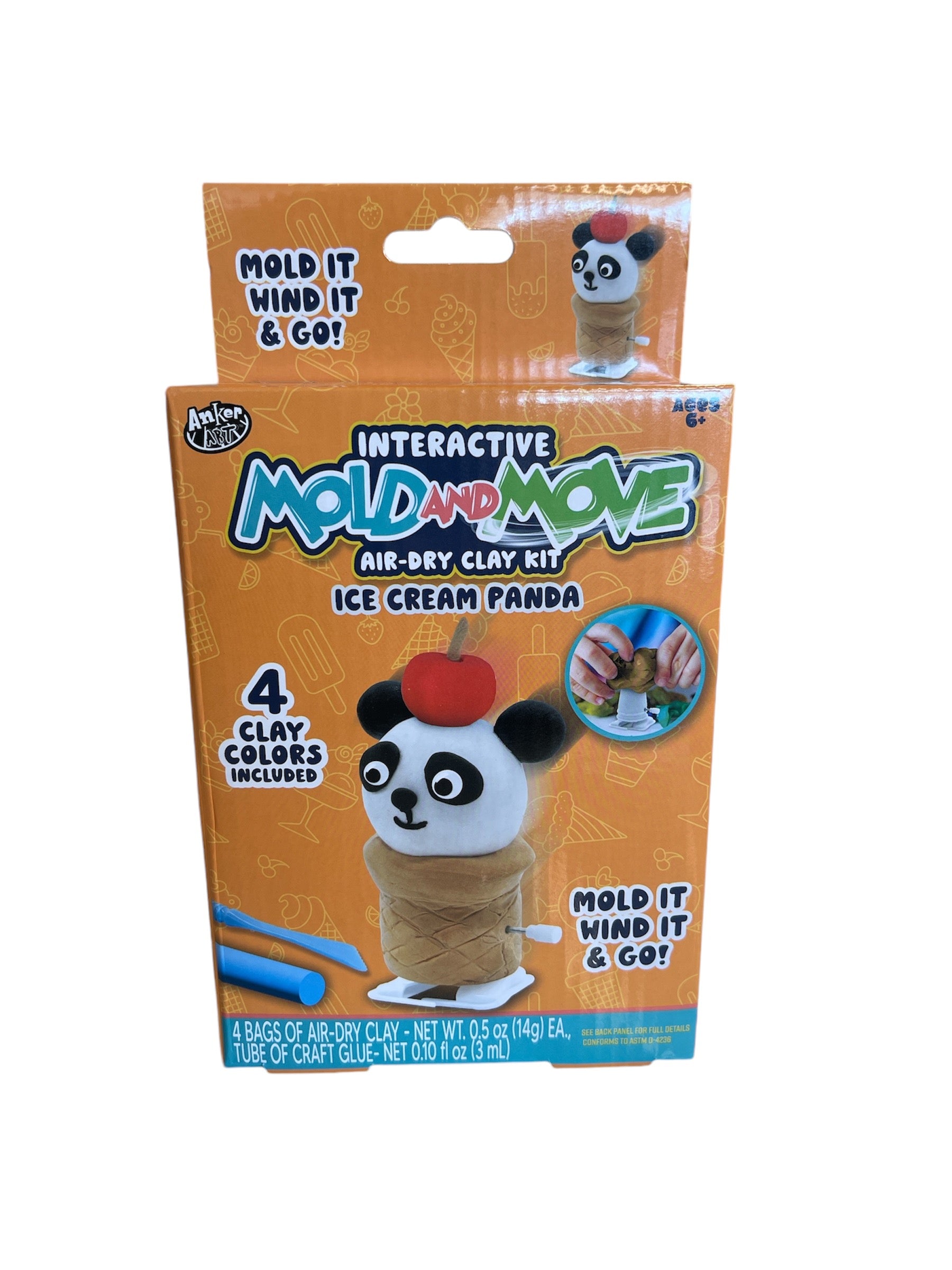 Interactive Mold And Move Ice Cream Panda