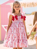 Strawberries Print Dress